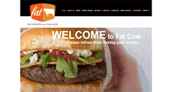 Desktop Screenshot of fatcowburgers.com